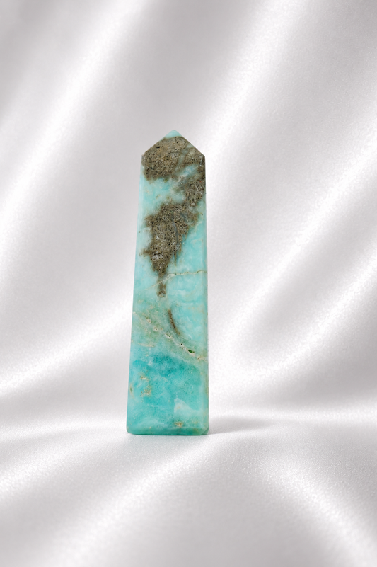 Blue Aragonite Tower #6