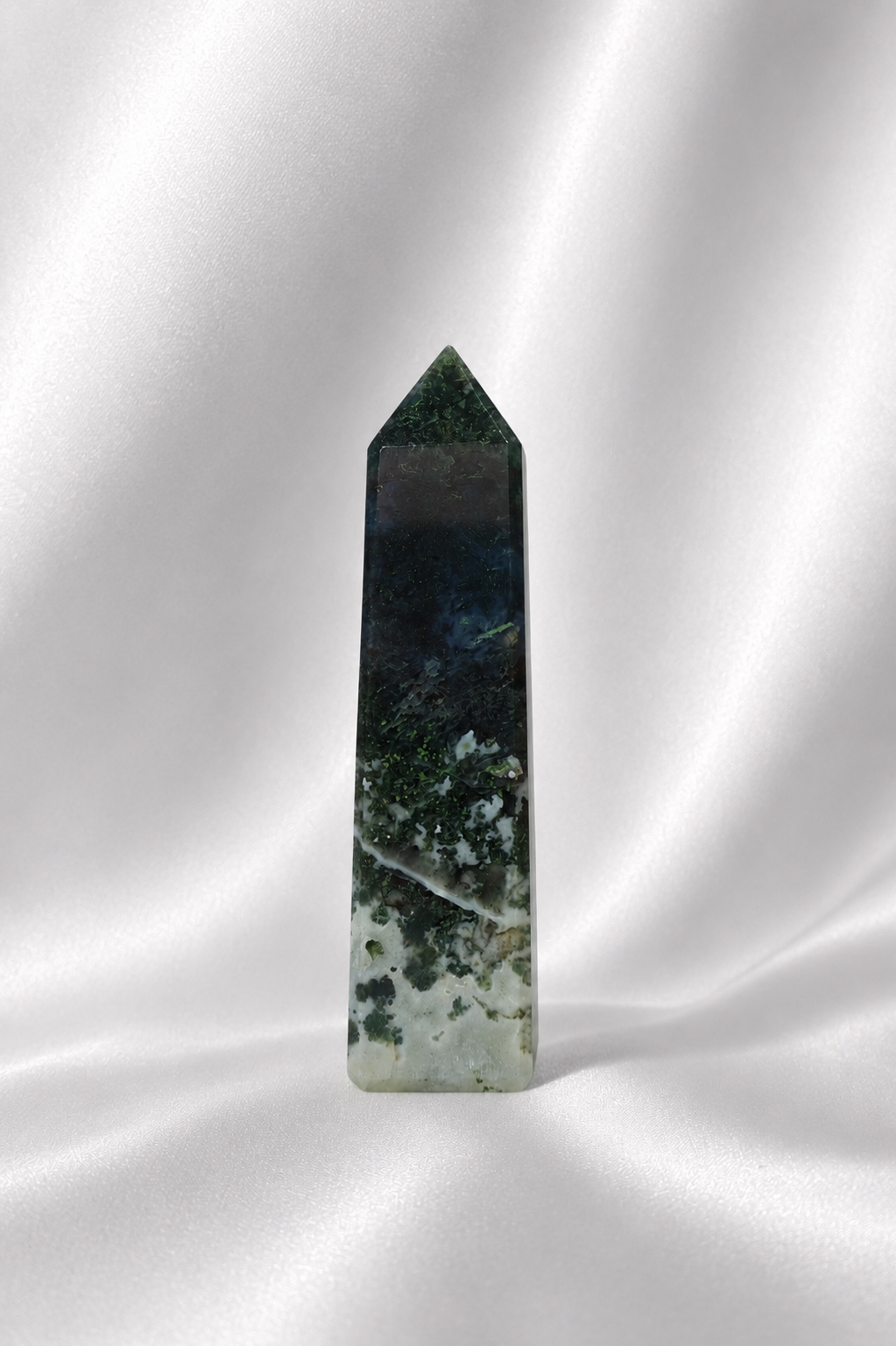 Red Moss Agate Tower #8 - RARE