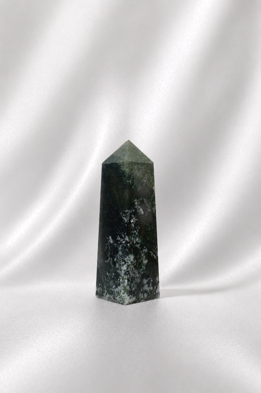 Red Moss Agate Tower #2 - RARE