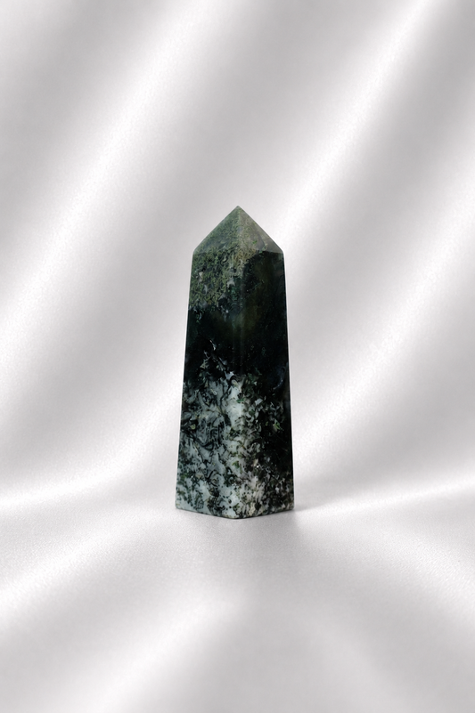 Red Moss Agate Tower #1 - RARE