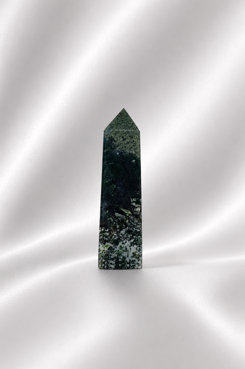 Red Moss Agate Tower #1 - RARE