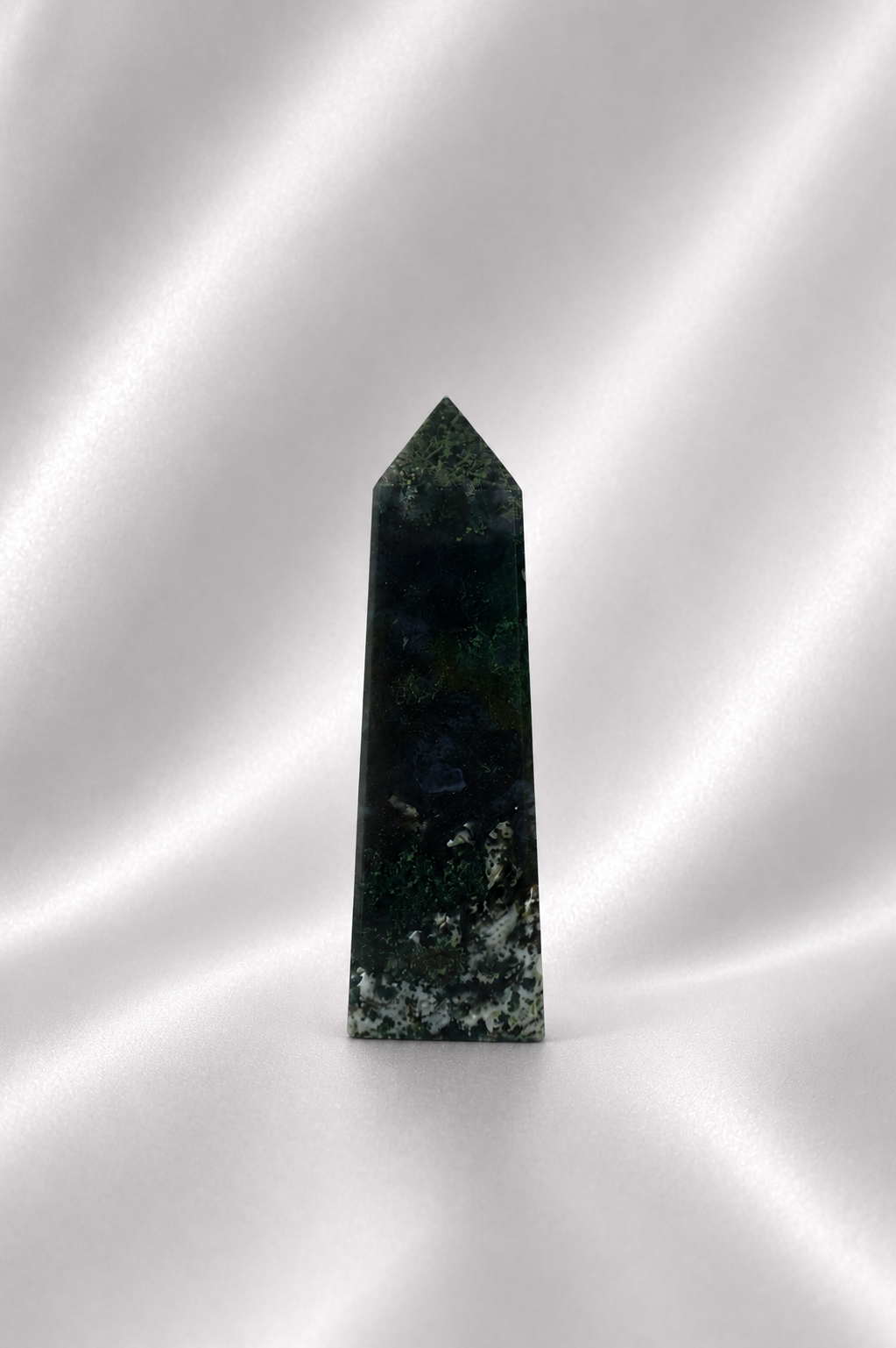 Red Moss Agate Tower #1 - RARE