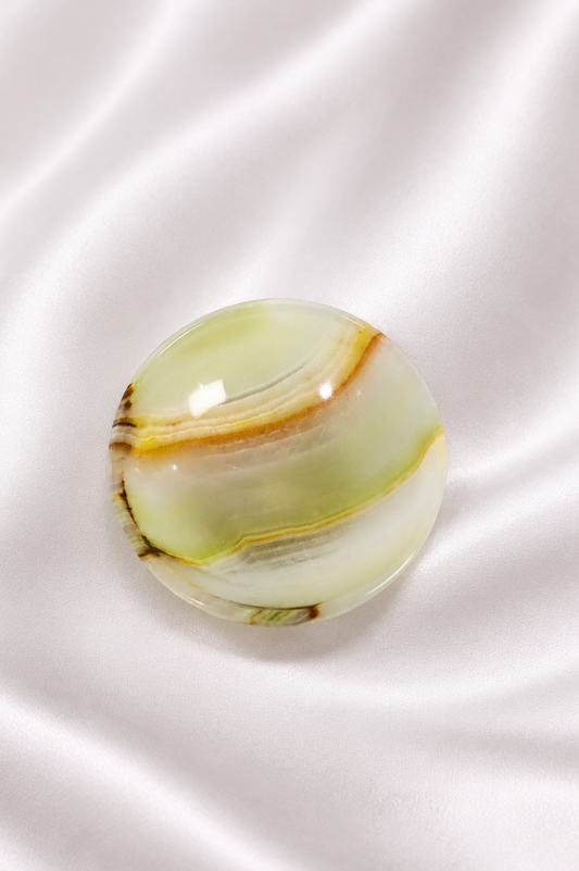 Green Banded Onyx Bowl #1