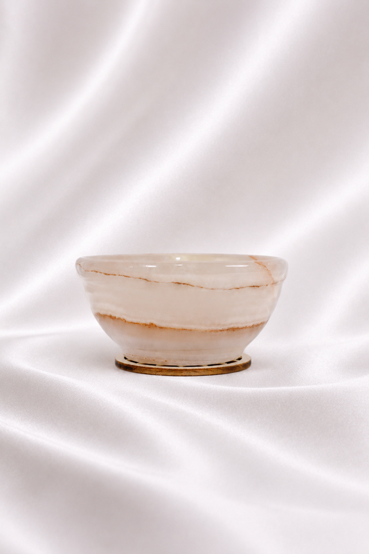 Green Banded Onyx Bowl #4