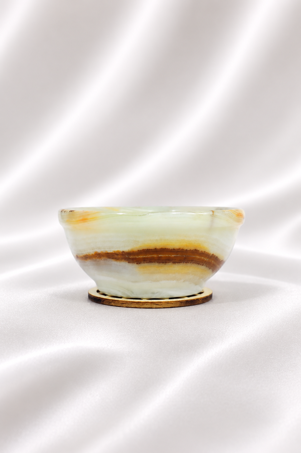 Green Banded Onyx Bowl #5