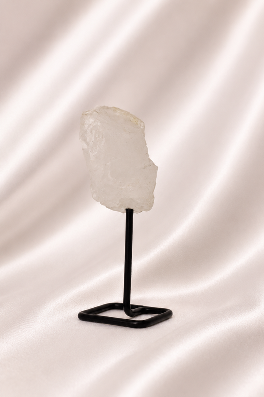 Raw Clear Quartz on Stand #2