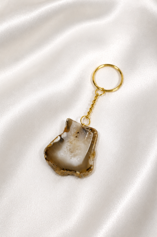 Agate  Keychain #4