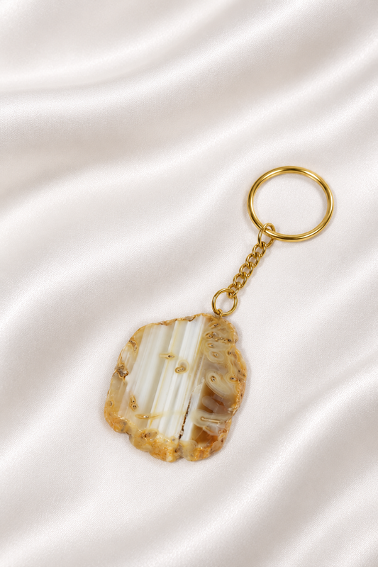 Agate  Keychain #5
