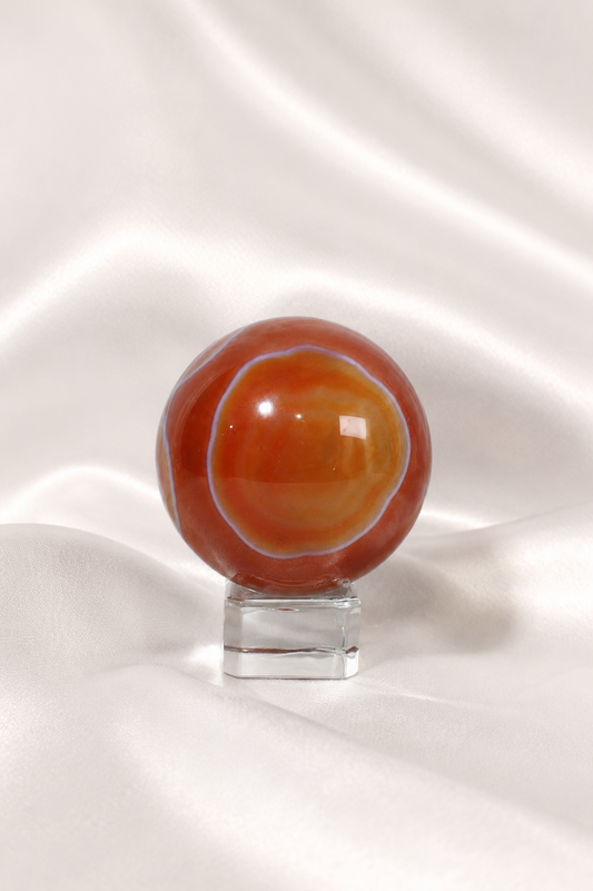 Carnelian Sphere #11