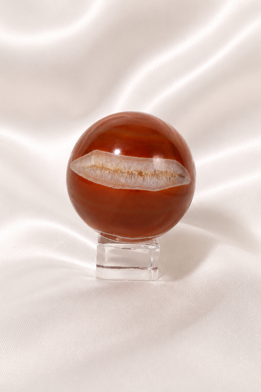 Carnelian Sphere #11