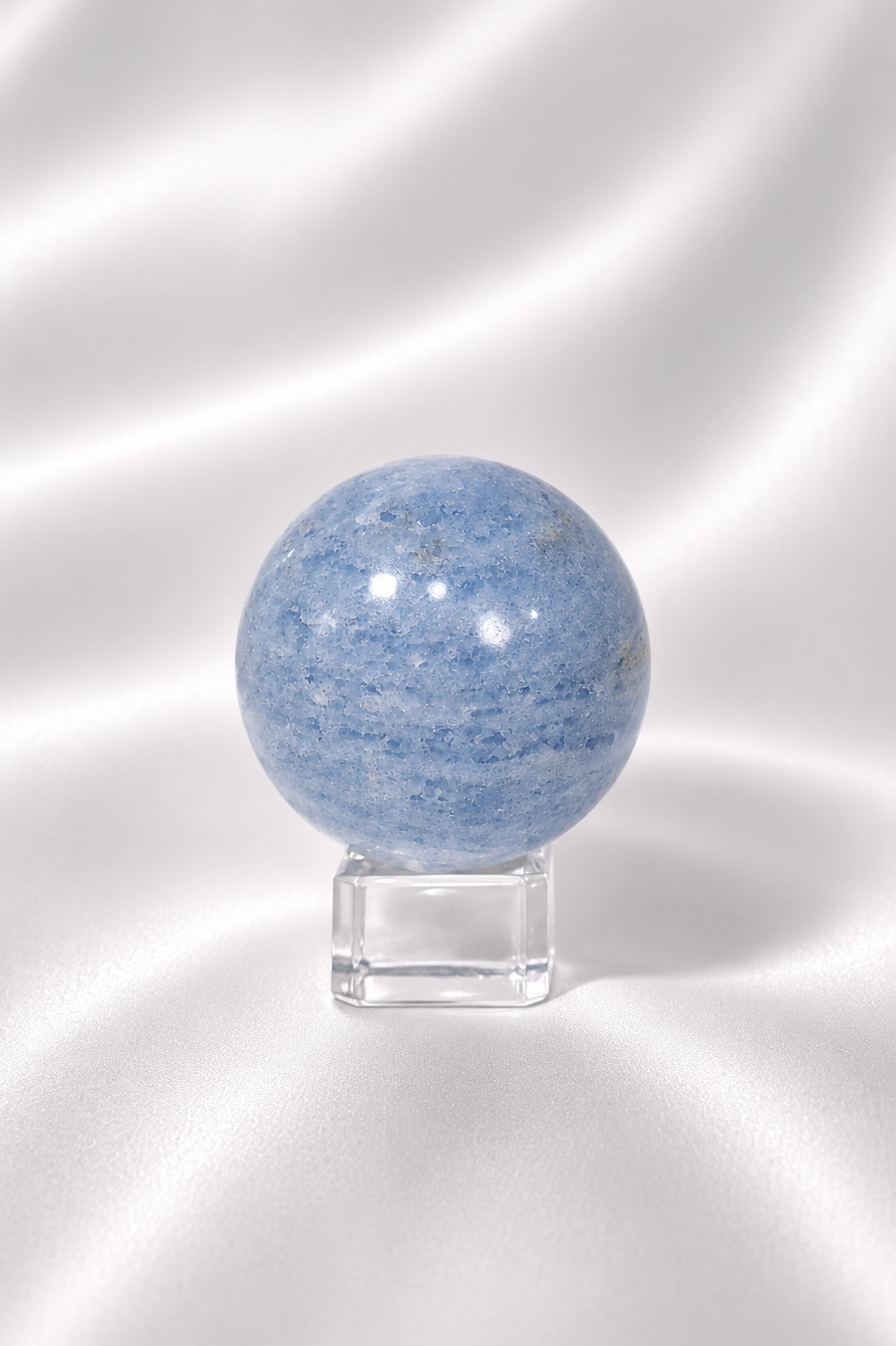 Blue Calcite Sphere #16