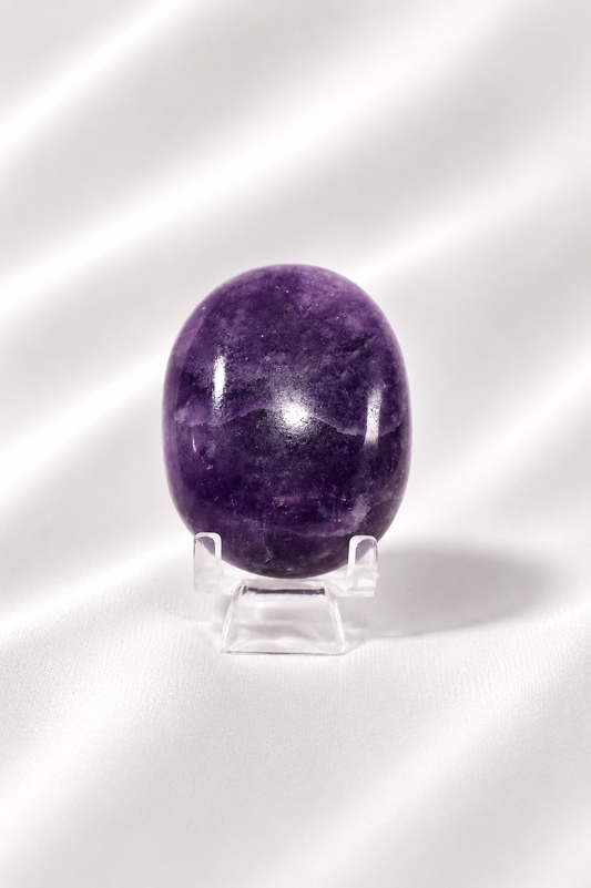 Lepidolite Palmstone #1