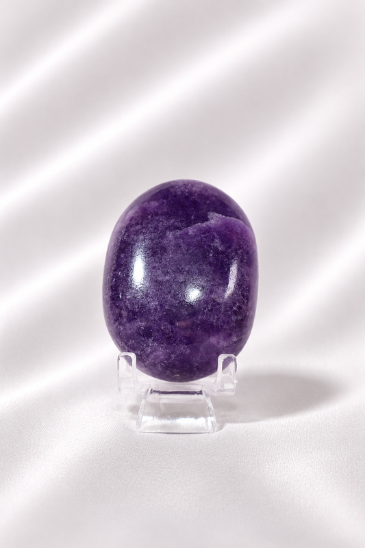 Lepidolite Palmstone #1