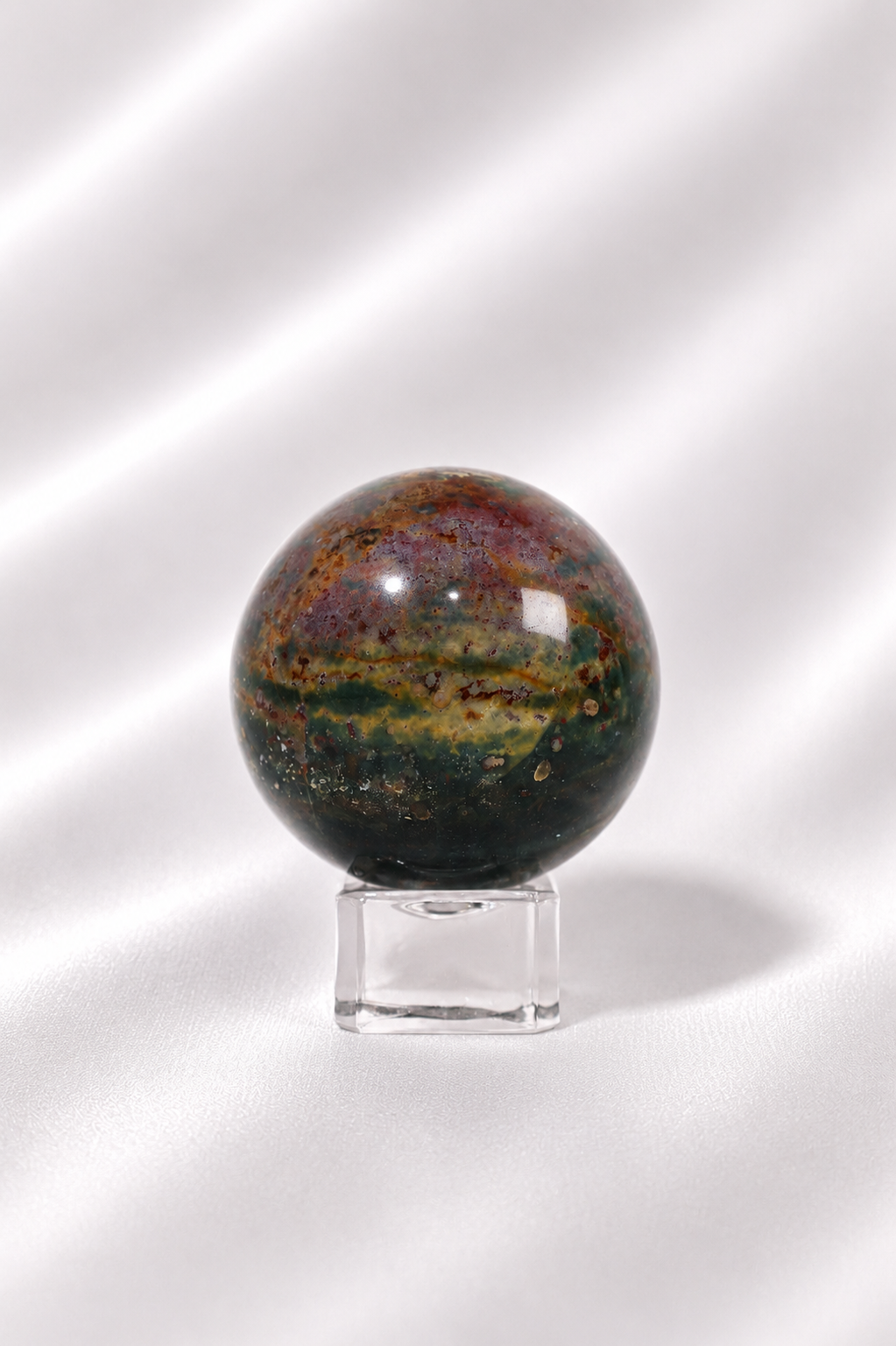 Ocean Jasper Sphere #7