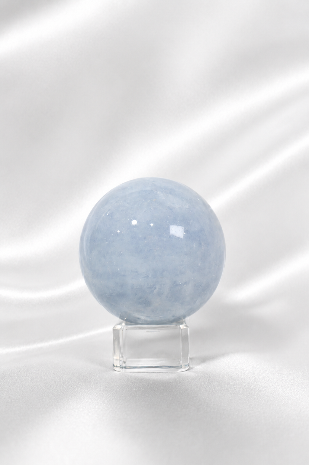 Blue Calcite Sphere #14
