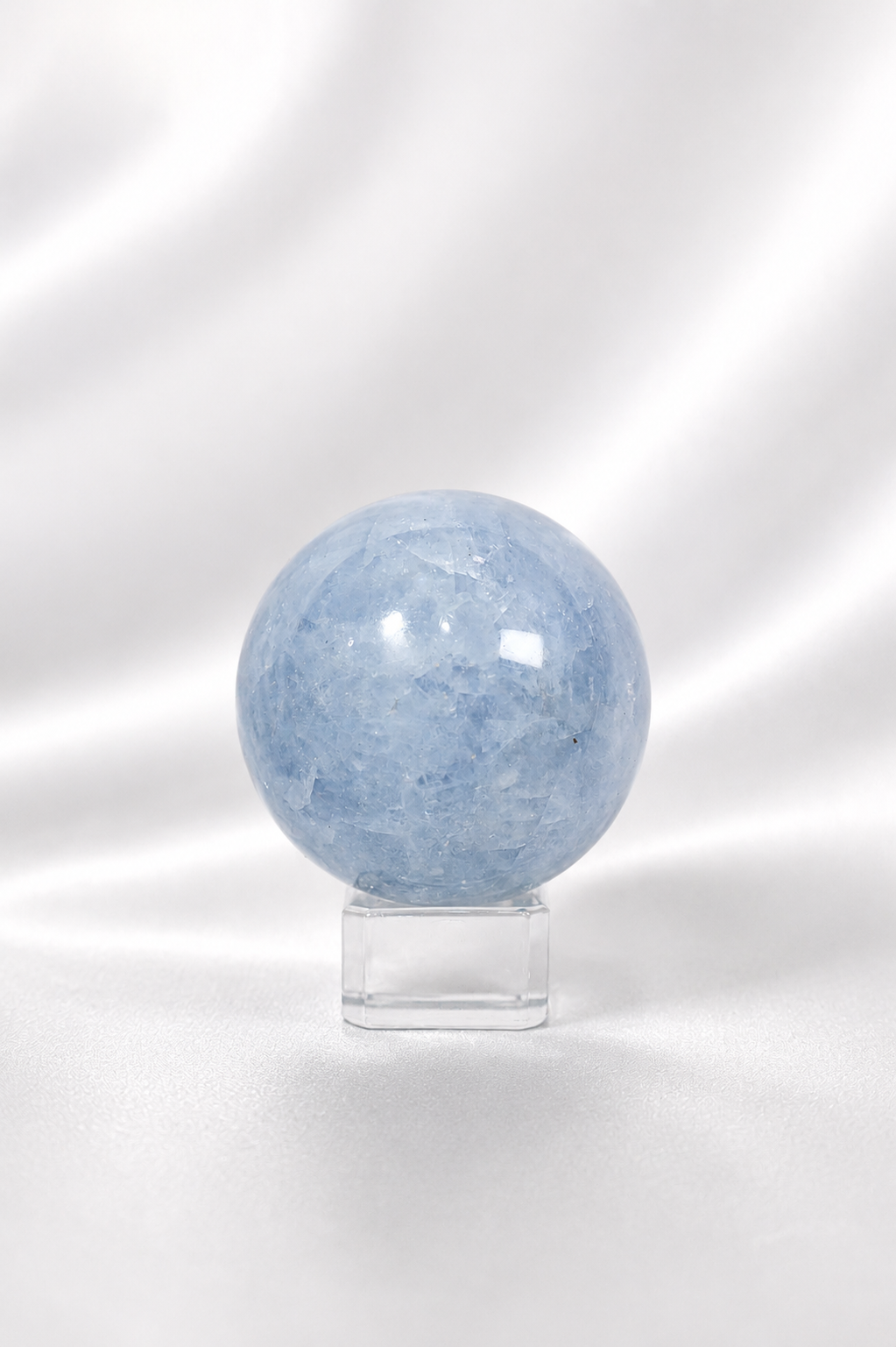 Blue Calcite Sphere #14