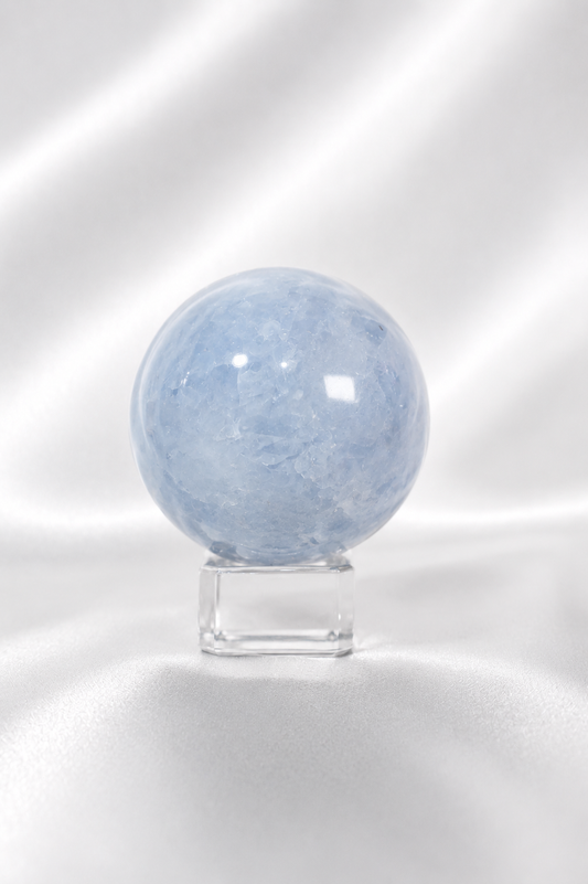 Blue Calcite Sphere #14
