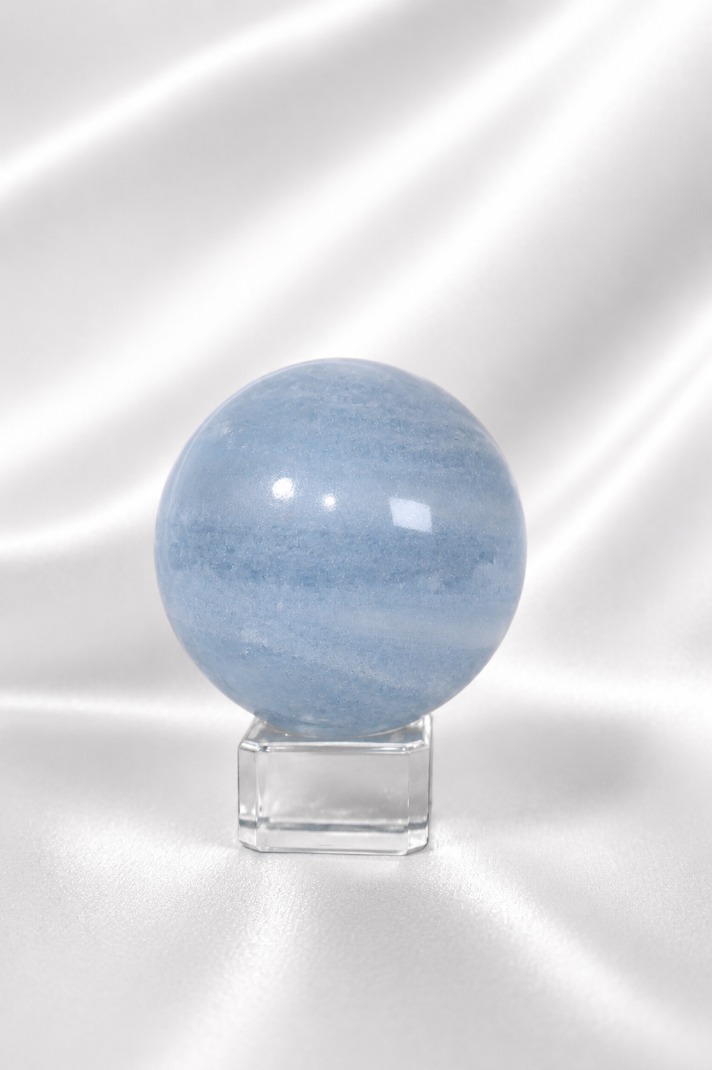 Blue Calcite Sphere #15