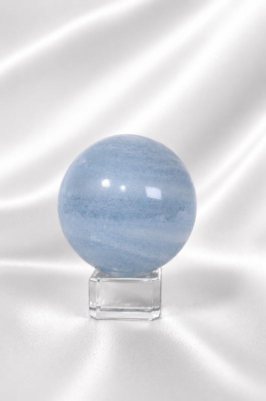 Blue Calcite Sphere #15