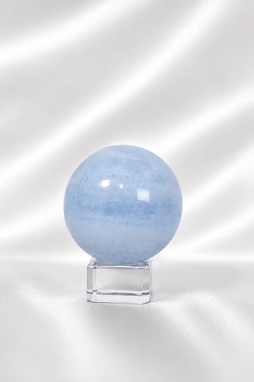 Blue Calcite Sphere #15