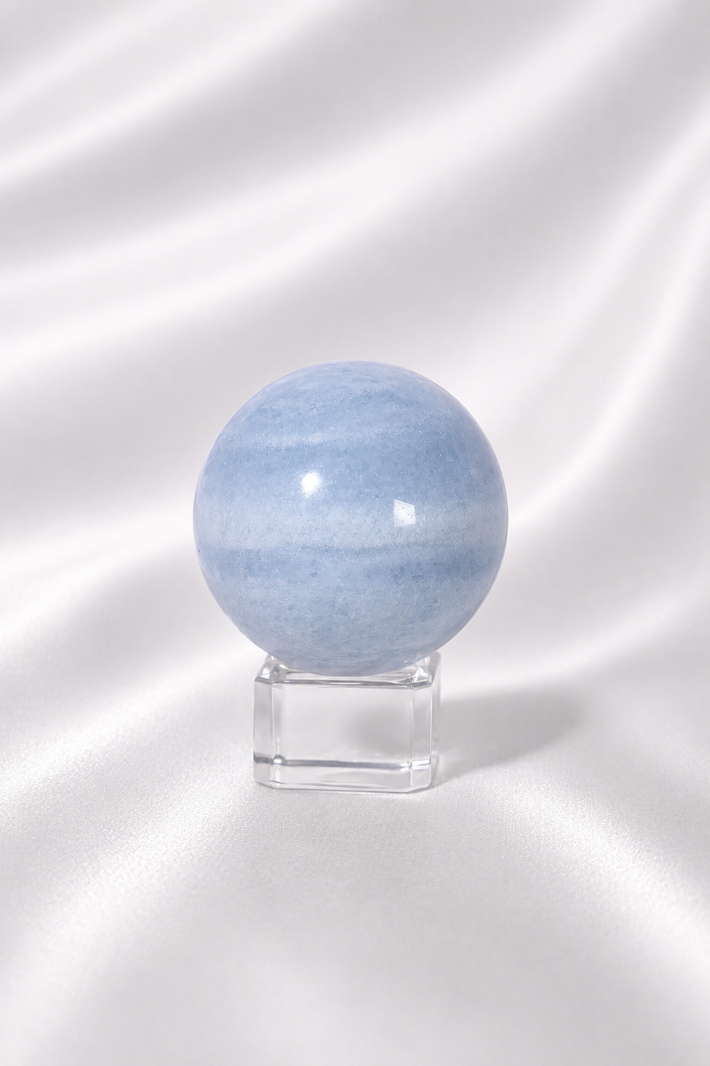 Blue Calcite Sphere #13