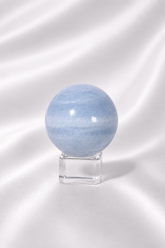 Blue Calcite Sphere #13