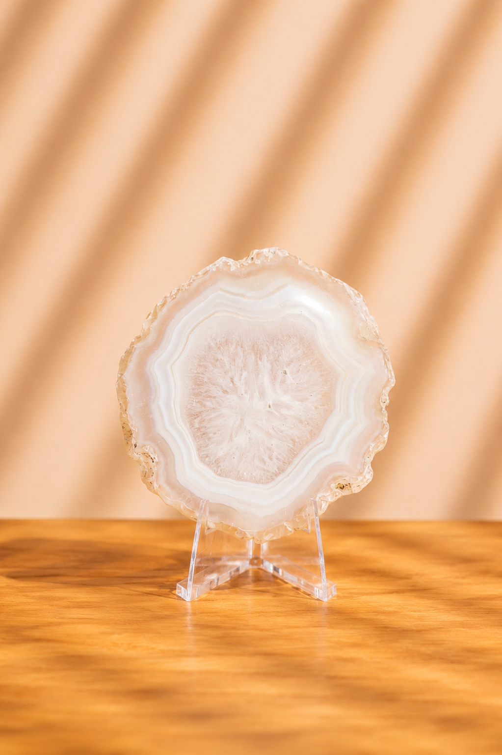 Agate Slice With Stand #5