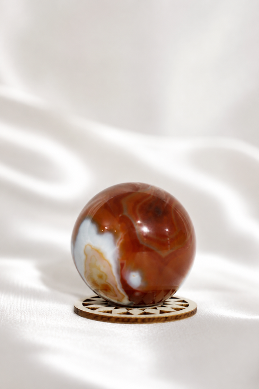 Carnelian Sphere #10