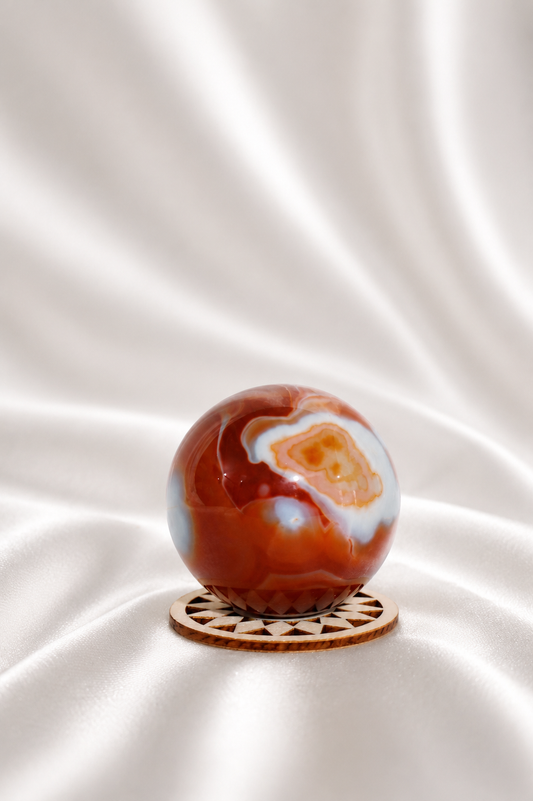 Carnelian Sphere #10