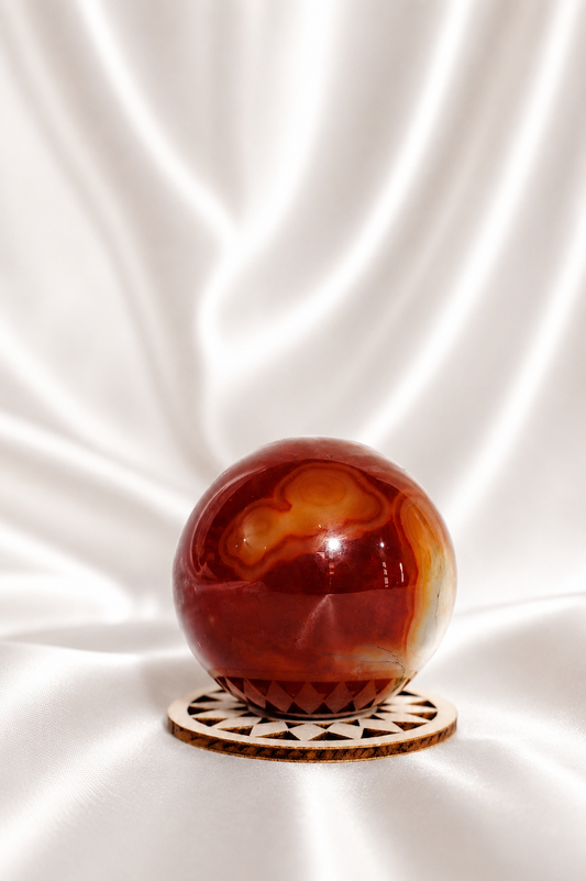 Carnelian Sphere #9