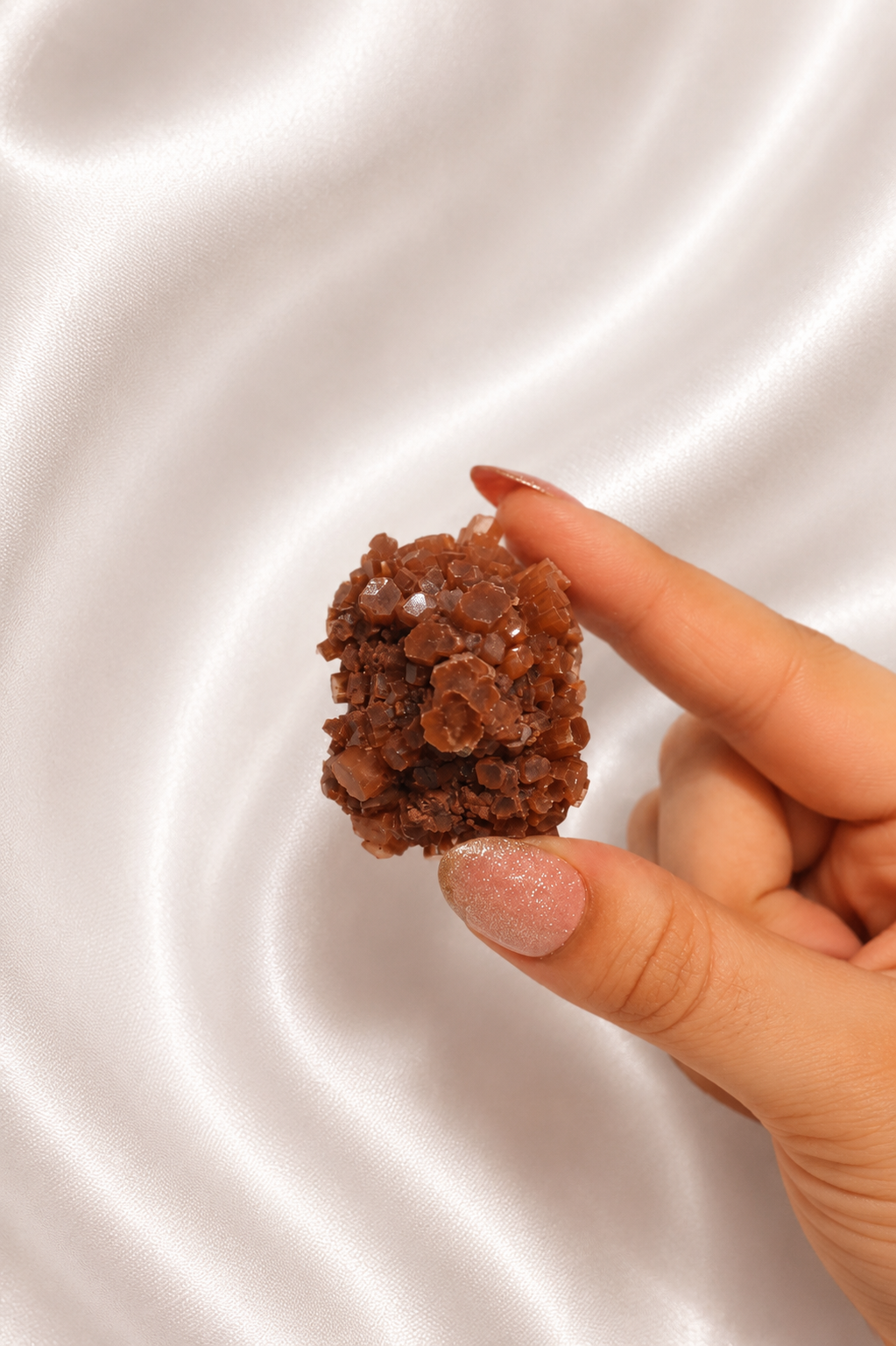 Brown Aragonite Cluster #5