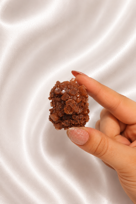 Brown Aragonite Cluster #5