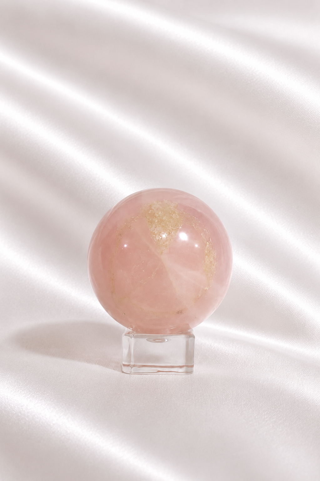Rose Quartz Sphere #16