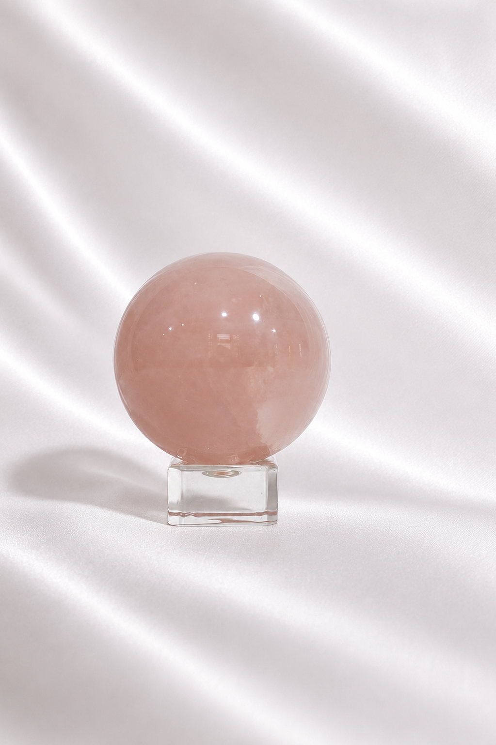 Rose Quartz Sphere #15