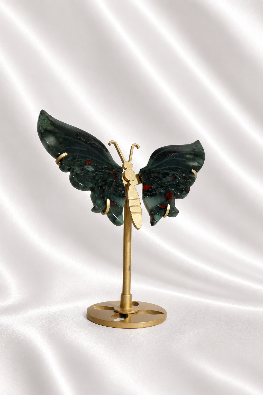 Bloodstone Jasper Butterfly Wings