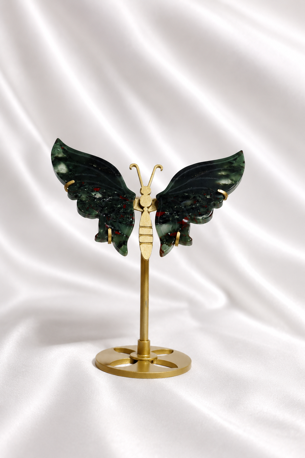 Bloodstone Jasper Butterfly Wings
