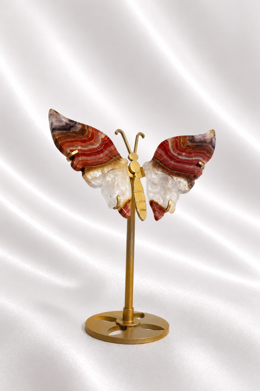 Amethyst Agate Butterfly Wings #11