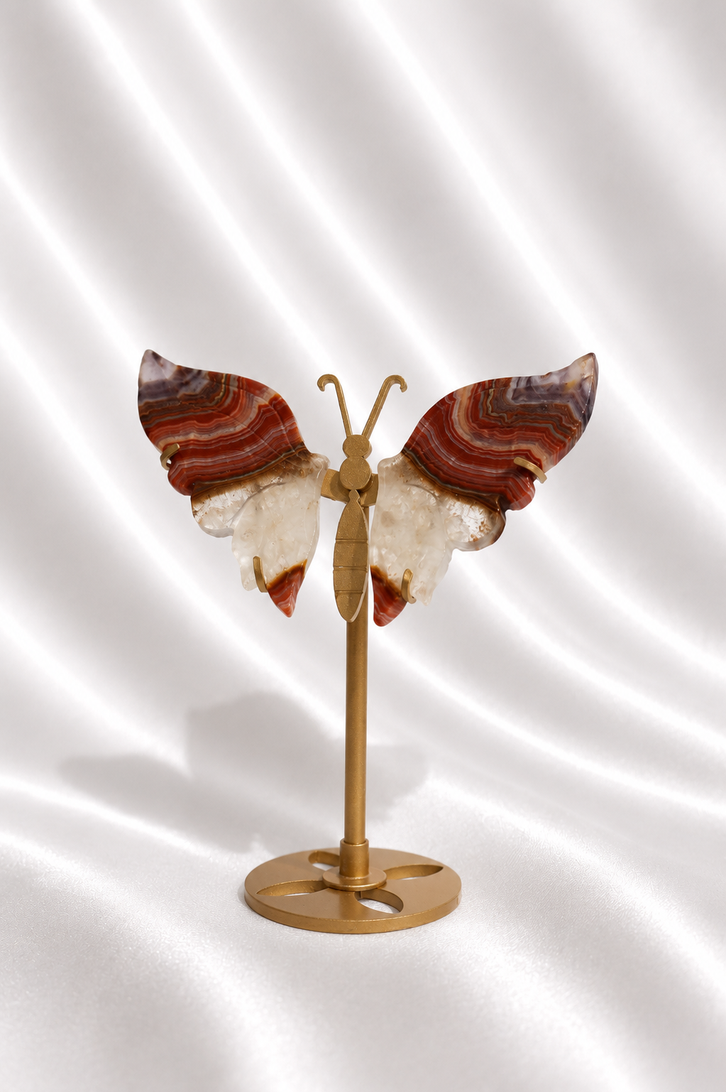 Amethyst Agate Butterfly Wings #11