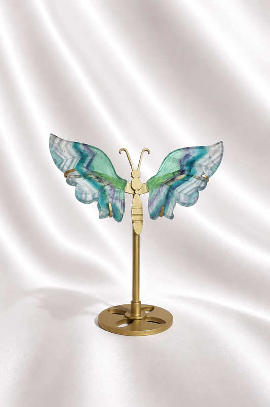 Fluorite Butterfly Wings #6
