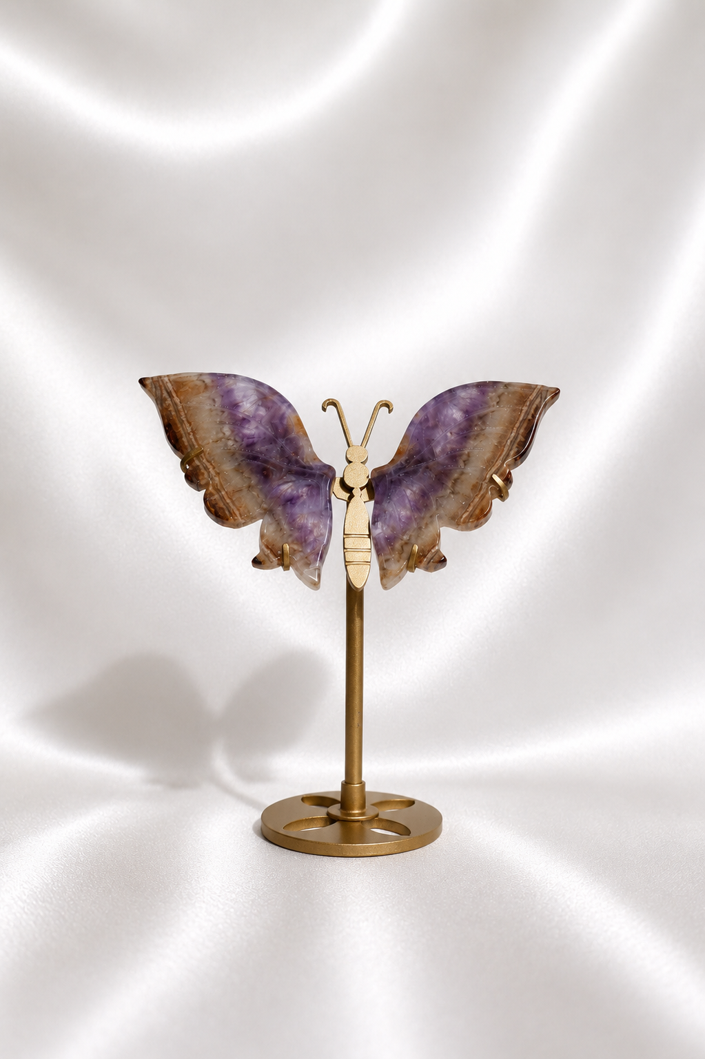 Amethyst Agate Butterfly Wings #12