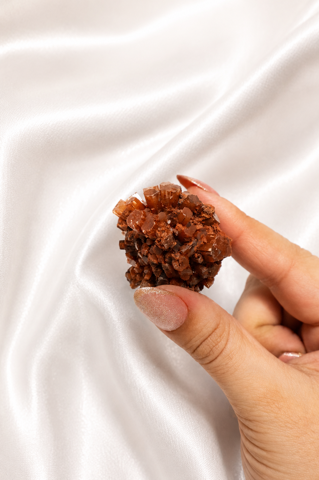 Brown Aragonite Cluster #2