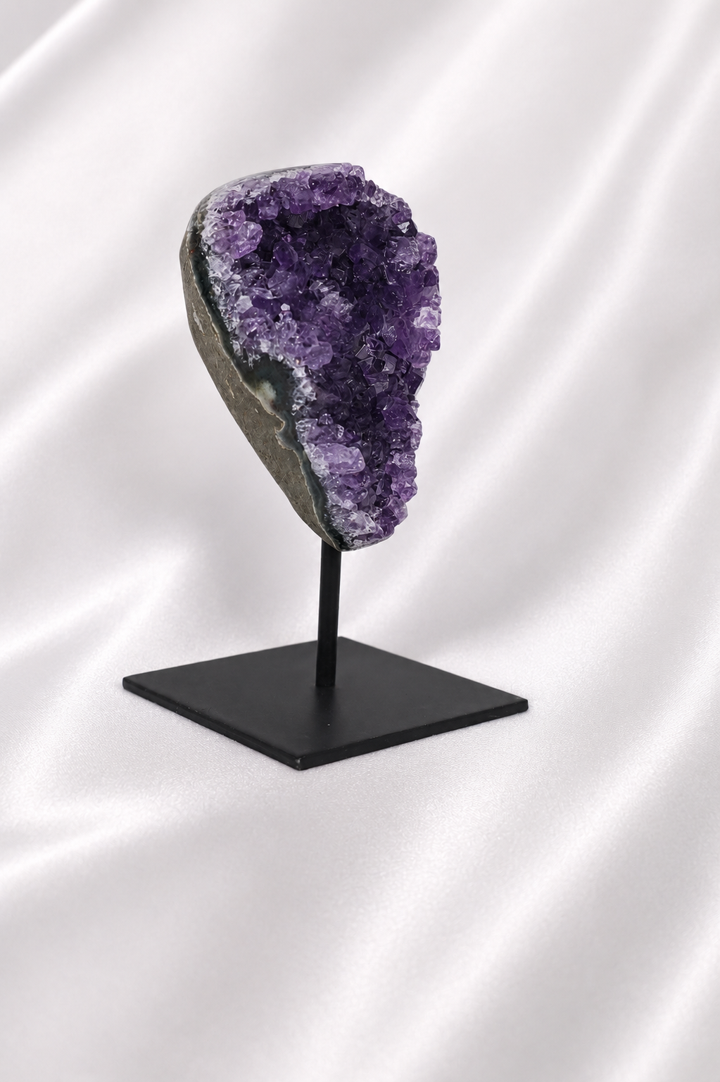Amethyst Cluster on Stand #12 - AAA Quality