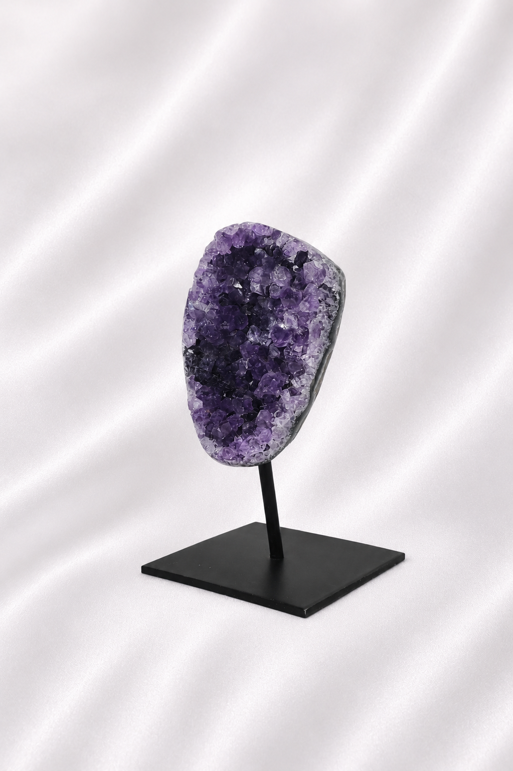 Amethyst Cluster on Stand #12 - AAA Quality