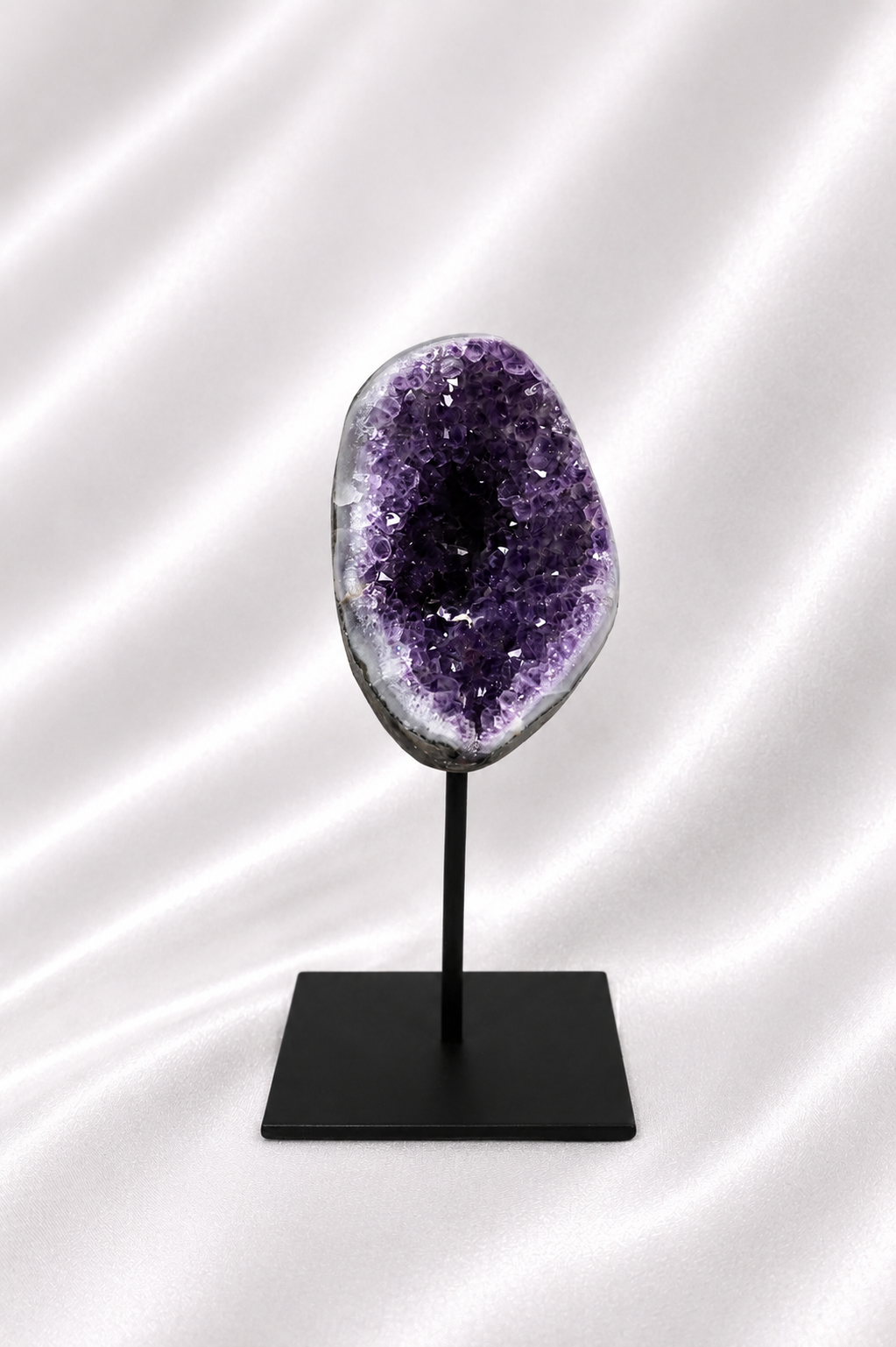 Amethyst Cluster on Stand #9 - AAA Quality