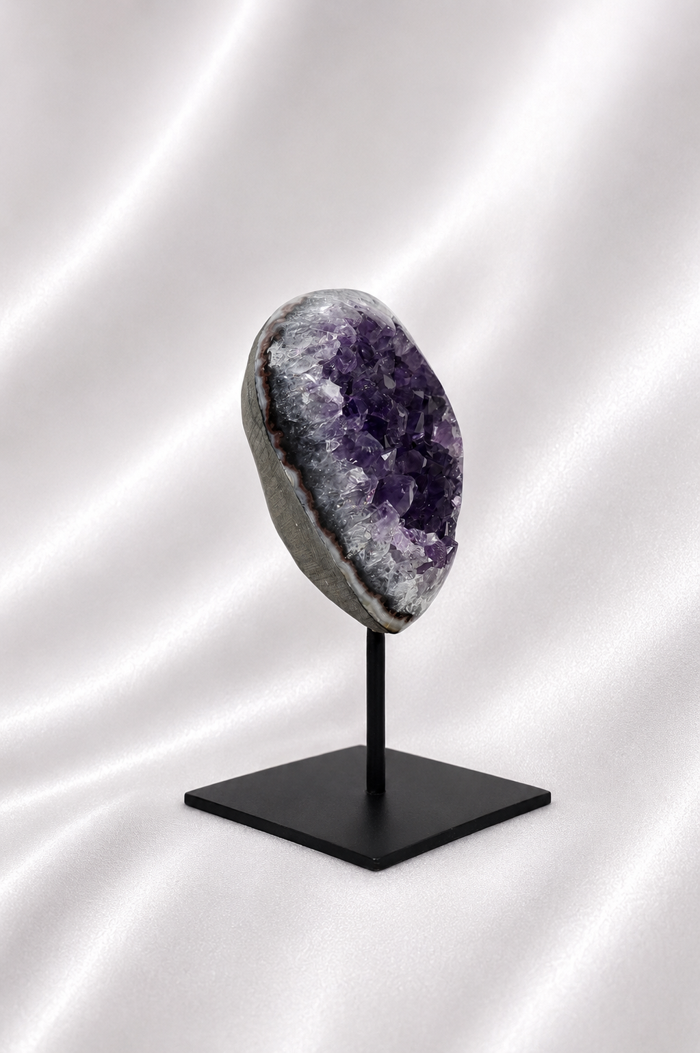 Amethyst Cluster on Stand #13 - AAA Quality