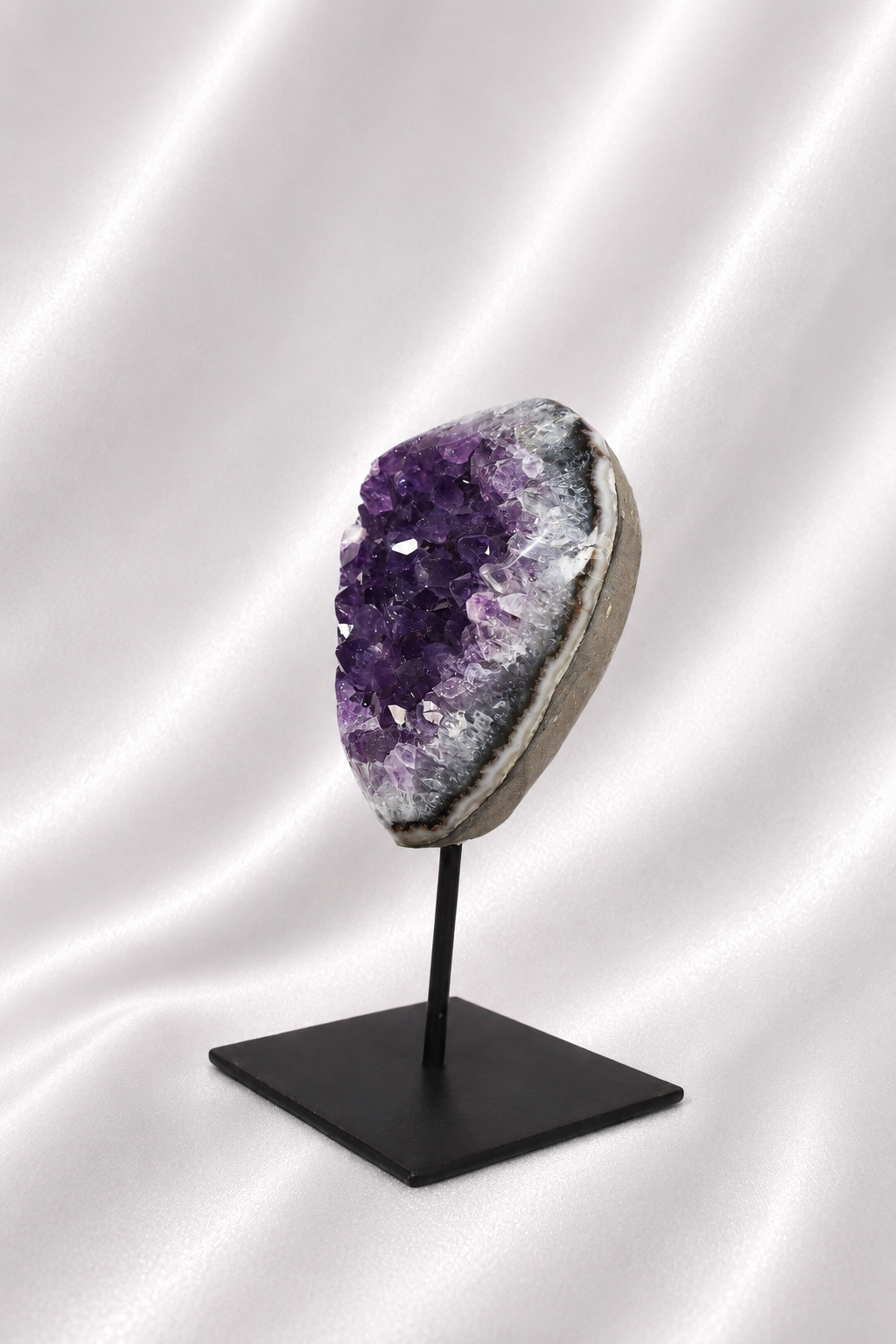 Amethyst Cluster on Stand #13 - AAA Quality