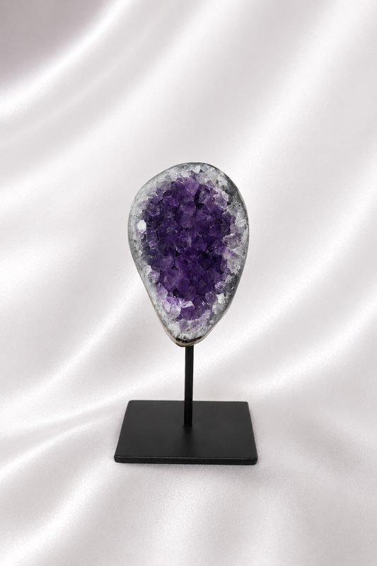 Amethyst Cluster on Stand #13 - AAA Quality