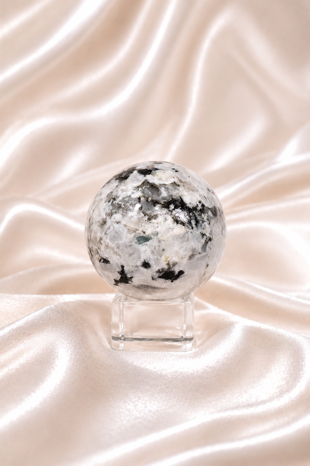 Rainbow Moonstone Sphere #14- AAA Quality