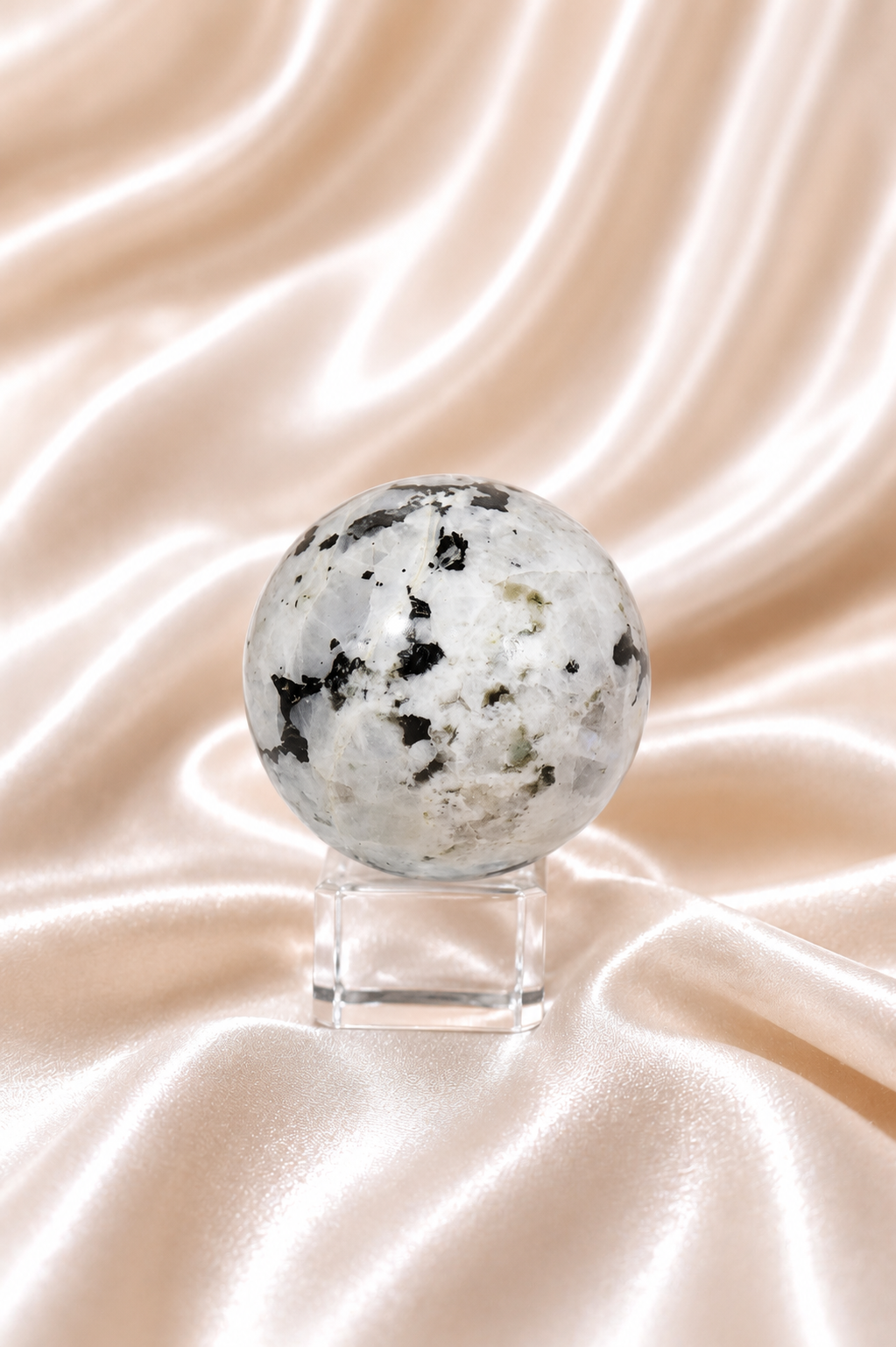 Rainbow Moonstone Sphere #14- AAA Quality