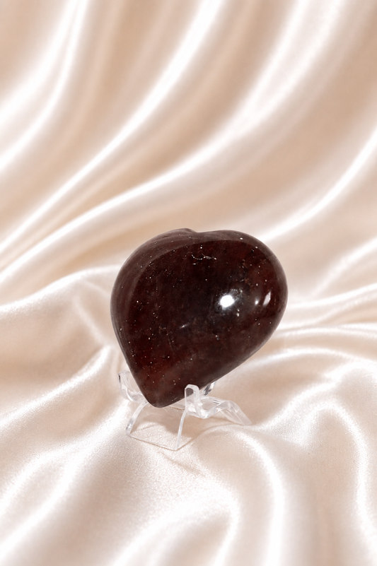 Strawberry Quartz Heart #3 - 105 gm